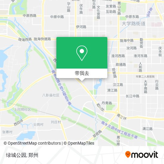 绿城公园地图