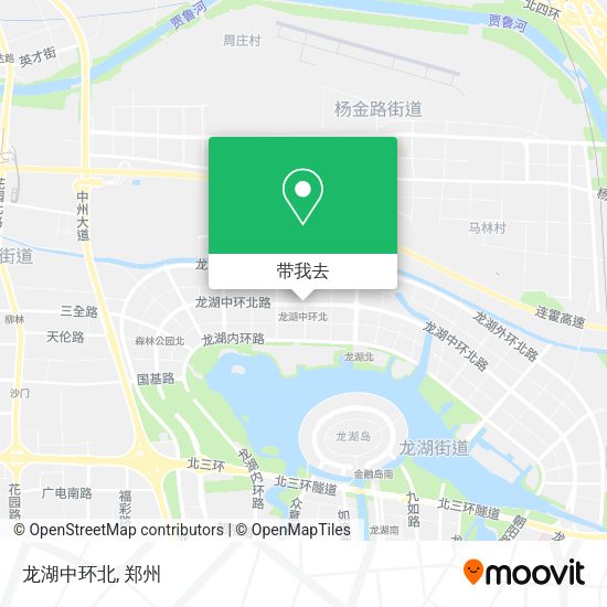 龙湖中环北地图
