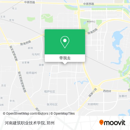 河南建筑职业技术学院地图