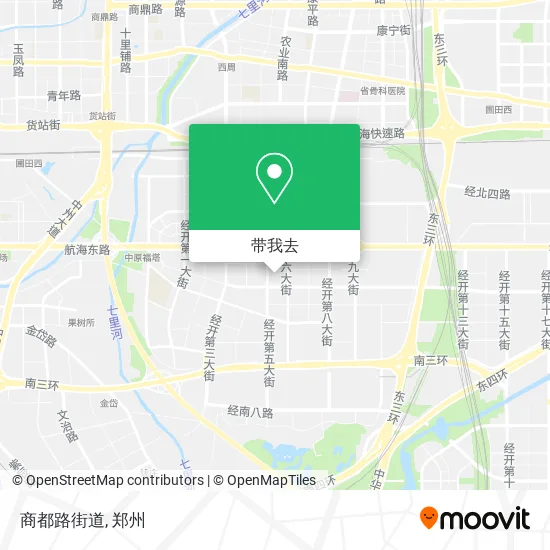 商都路街道地图