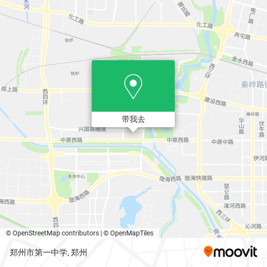 郑州市第一中学地图