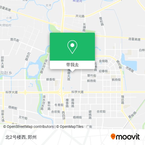 北2号楼西地图