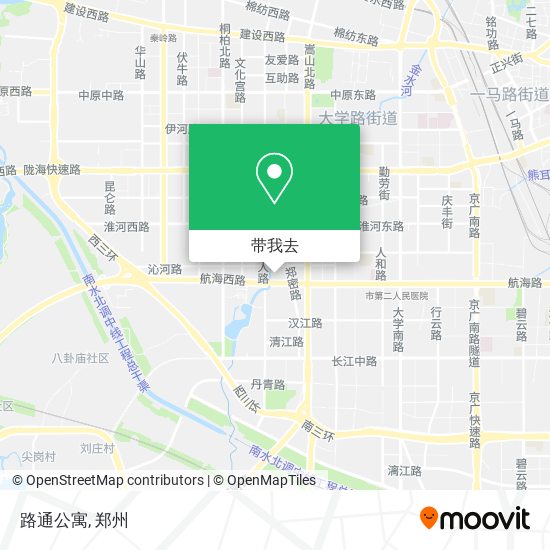 路通公寓地图
