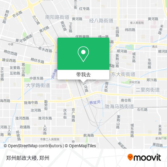 郑州邮政大楼地图