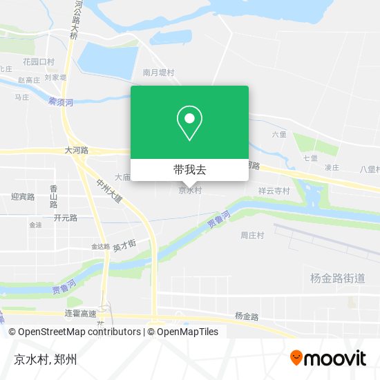 京水村地图