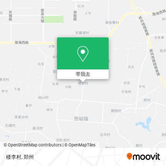 楼李村地图