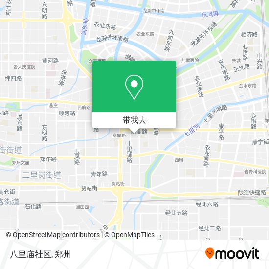 八里庙社区地图