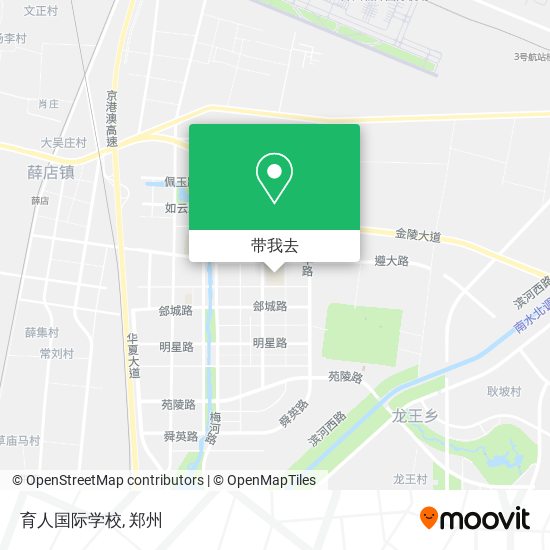 育人国际学校地图