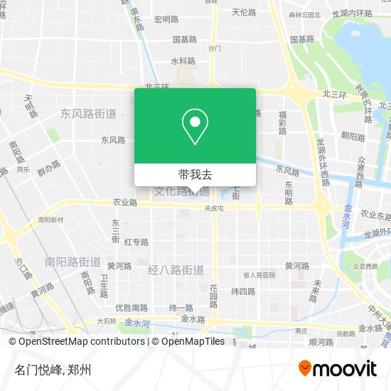 名门悦峰地图