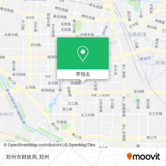 郑州市财政局地图