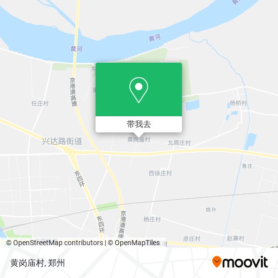 黄岗庙村地图