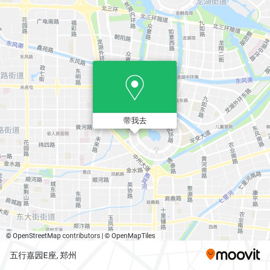 五行嘉园E座地图