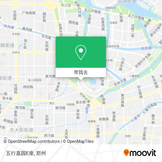 五行嘉园E座地图