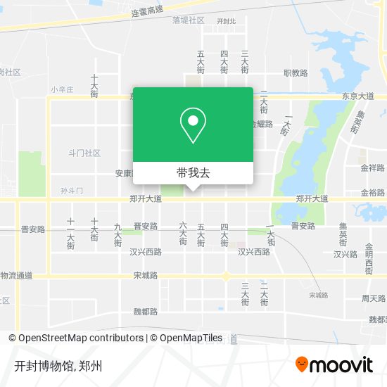 开封博物馆地图