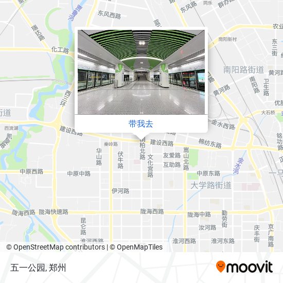 五一公园地图