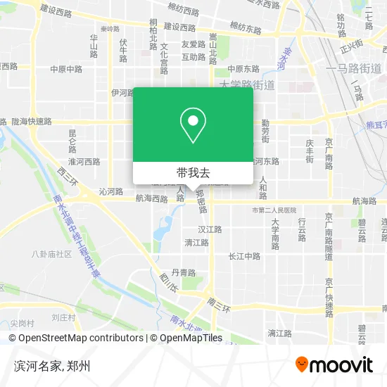 滨河名家地图