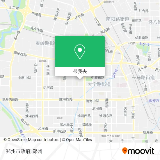 郑州市政府地图
