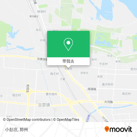 小彭庄地图