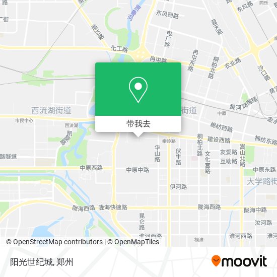 阳光世纪城地图