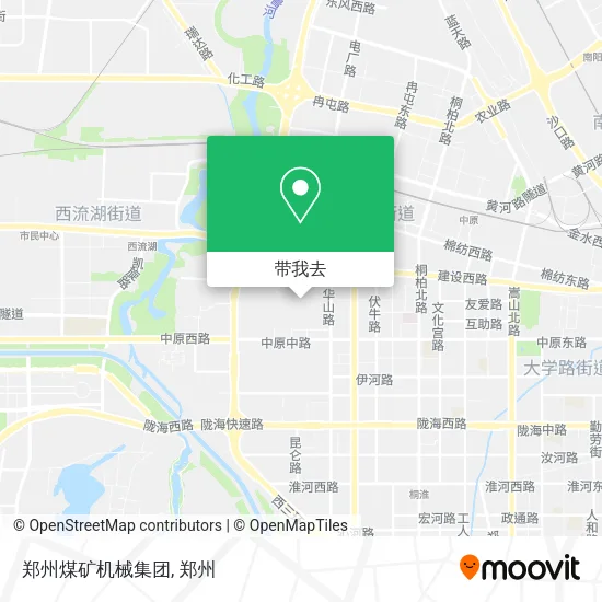 郑州煤矿机械集团地图