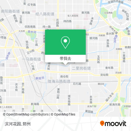滨河花园地图