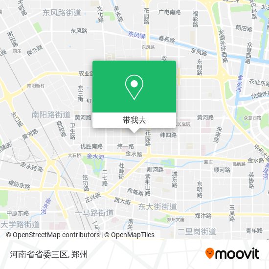 河南省省委三区地图