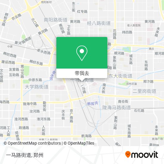 一马路街道地图