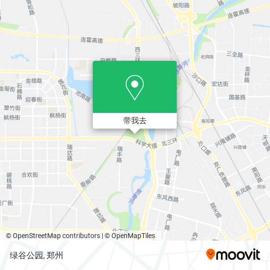 绿谷公园地图