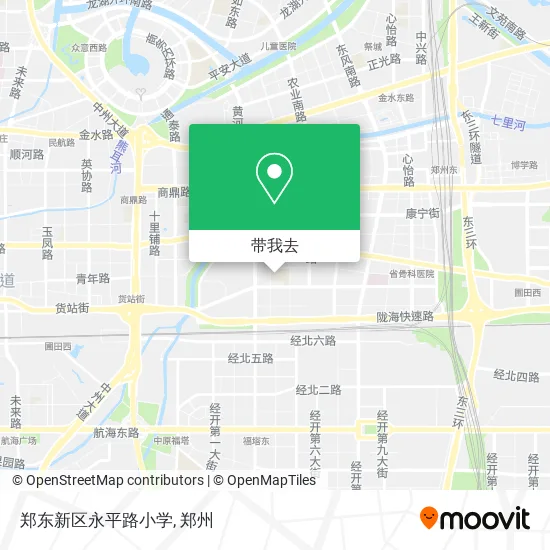 郑东新区永平路小学地图