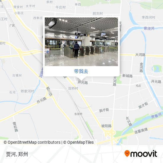 贾河地图