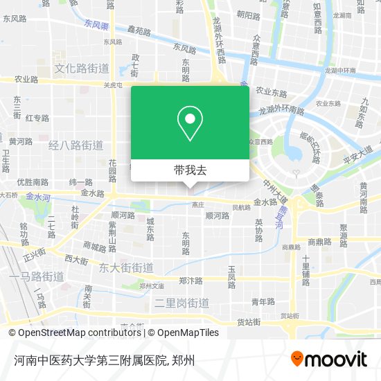 河南中医药大学第三附属医院地图