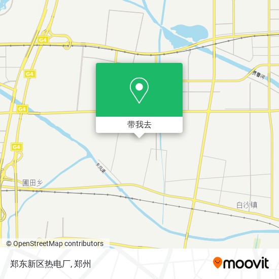 郑东新区热电厂地图