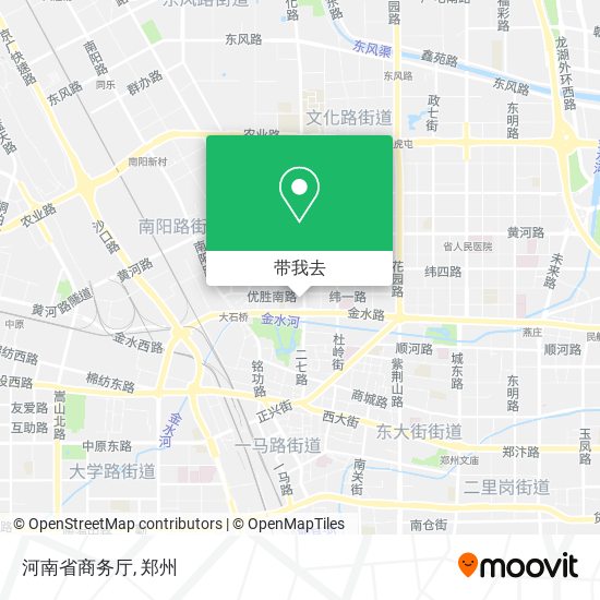 河南省商务厅地图