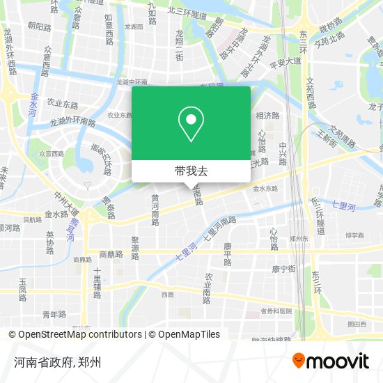 河南省政府地图