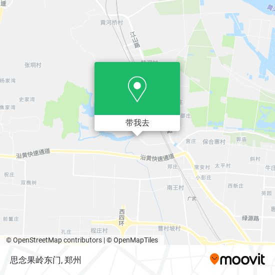 思念果岭东门地图