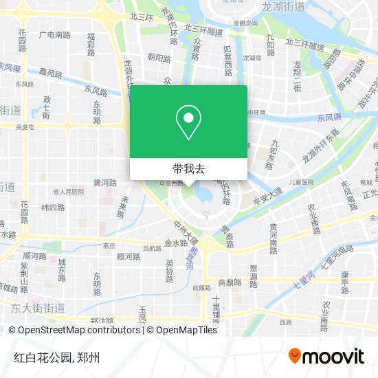 红白花公园地图