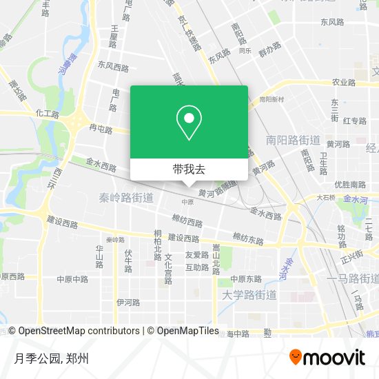月季公园地图
