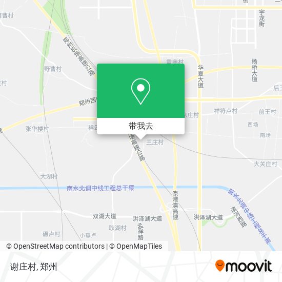 谢庄村地图