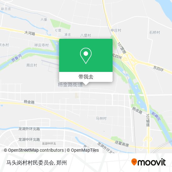 马头岗村村民委员会地图