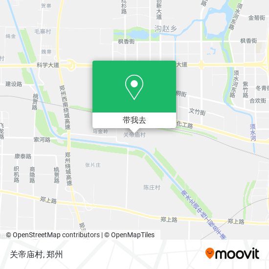 关帝庙村地图
