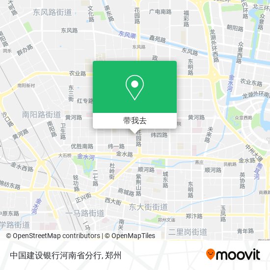 中国建设银行河南省分行地图