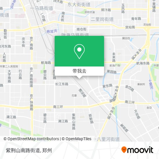 紫荆山南路街道地图