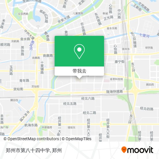 郑州市第八十四中学地图