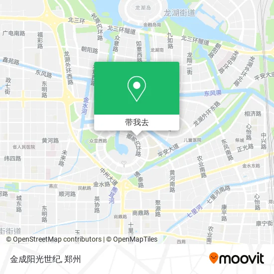 金成阳光世纪地图