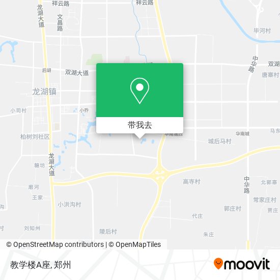 教学楼A座地图
