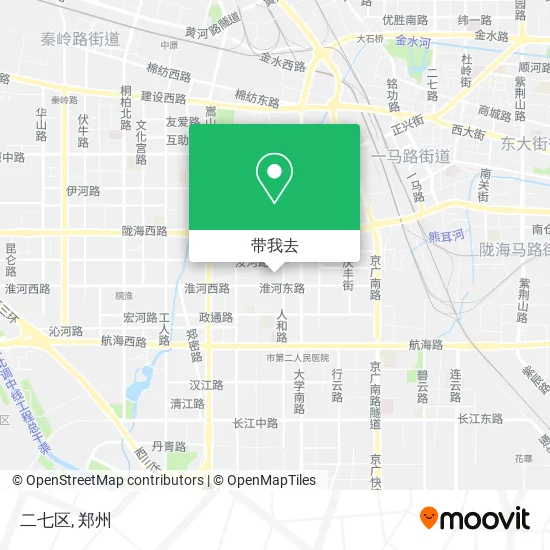 二七区地图