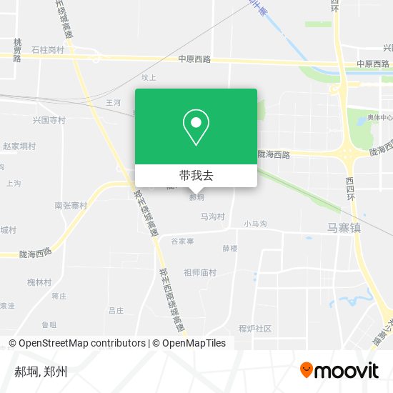 郝垌地图