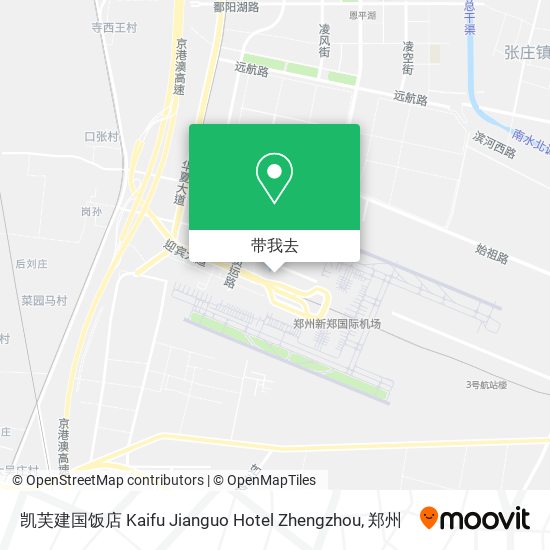 凯芙建国饭店 Kaifu Jianguo Hotel Zhengzhou地图