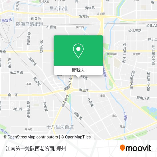 江南第一笼陕西老碗面地图