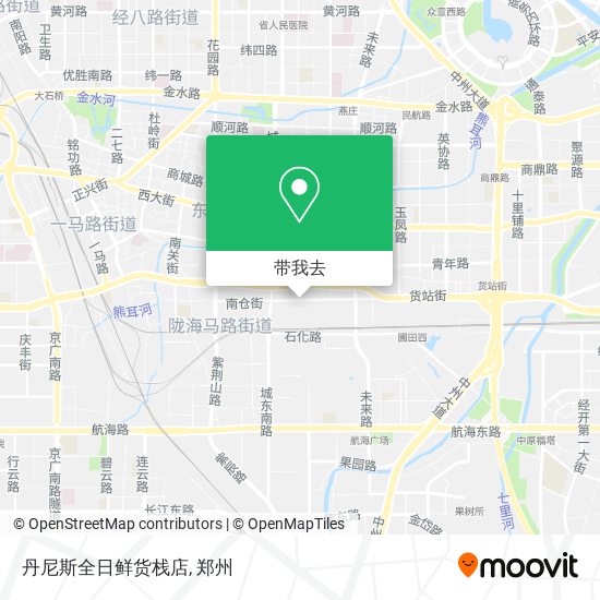 丹尼斯全日鲜货栈店地图